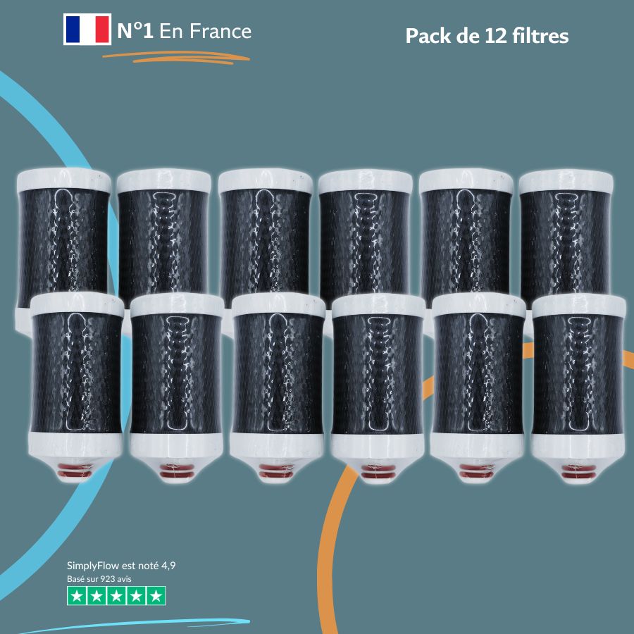Filtre de rechange à charbon actif de coco