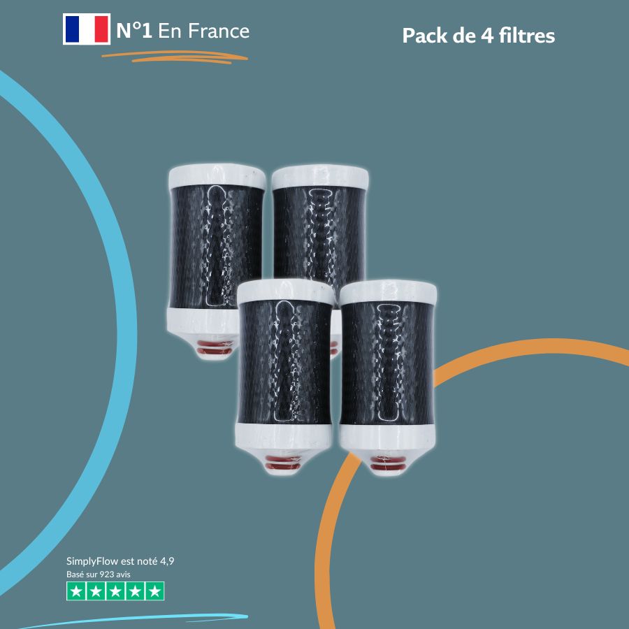 Filtre de rechange à charbon actif de coco